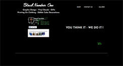 Desktop Screenshot of black-number-one.com